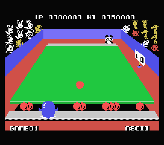 Penguin-Kun Wars 1 screenshot 1 for MSX